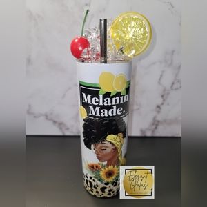 Handmade  Melanin Made Tumbler